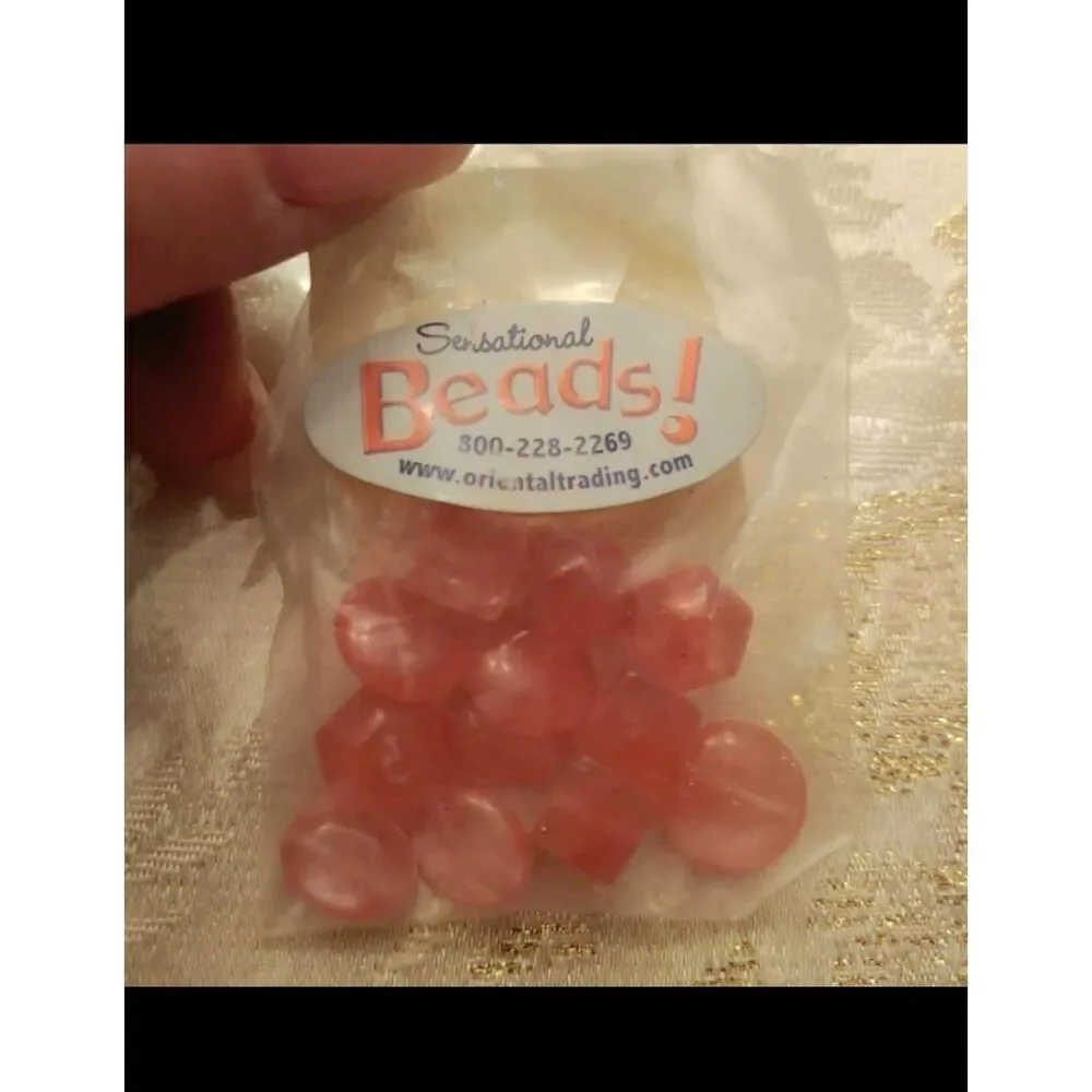 12 pkgs Cherry Quartz Stone Mix of Sizes/Shapes